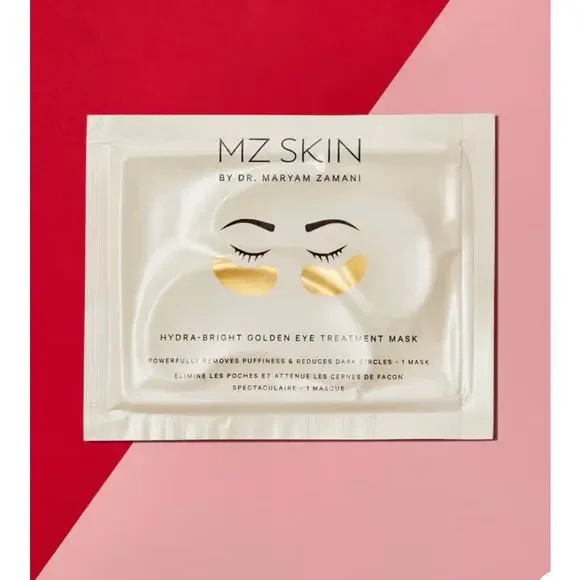 MZ SKIN HYDRA-BRIGHT GOLD EYE MASK 5 Brightening & Hydrating Hydrogel Eye Masks